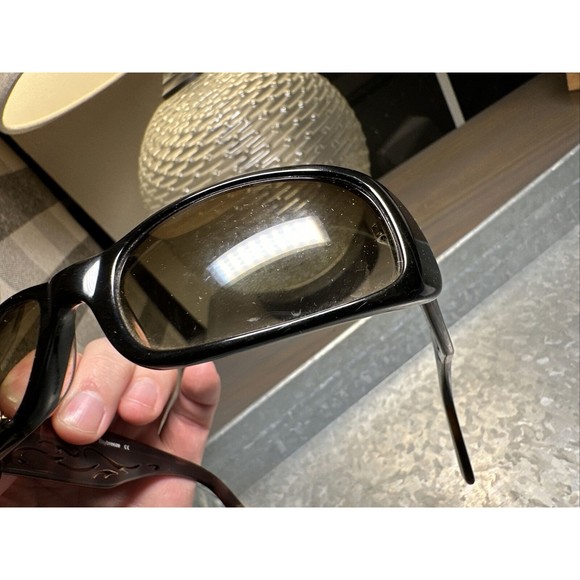 NICOLE MILLER Baybreeze Black Amber UV Protected Womens Sunglasses 56-19-130 - Picture 7 of 7